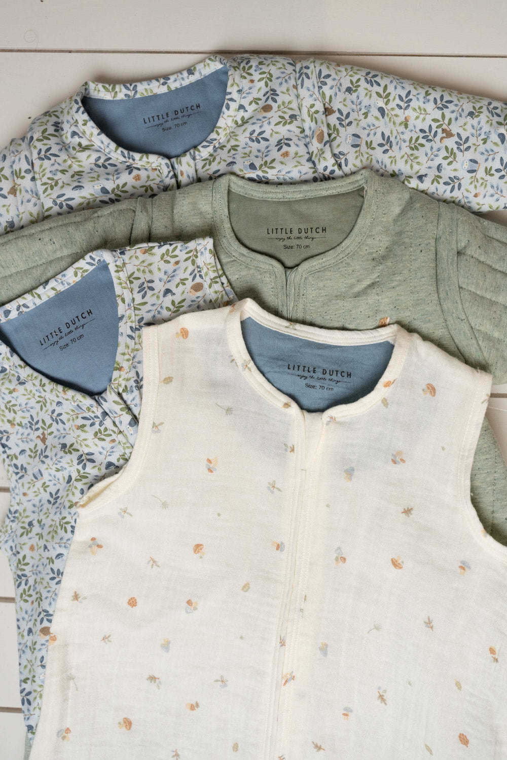 Little Dutch - Winter Sleeping Bag - Sage - Mabel & Fox