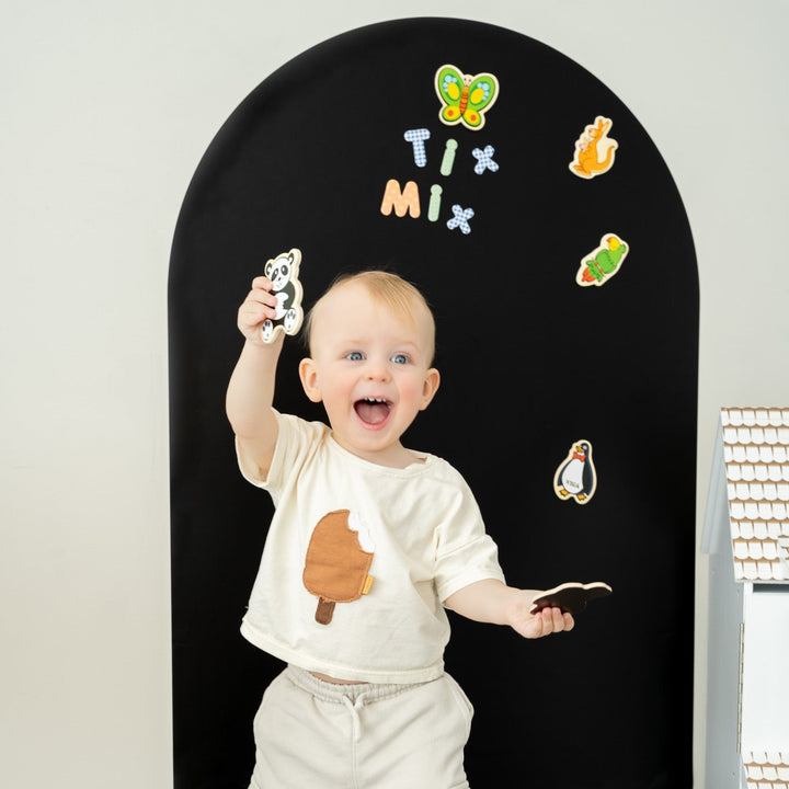 Tix & Mix - Magnetic Wall Decal - Black Mystery