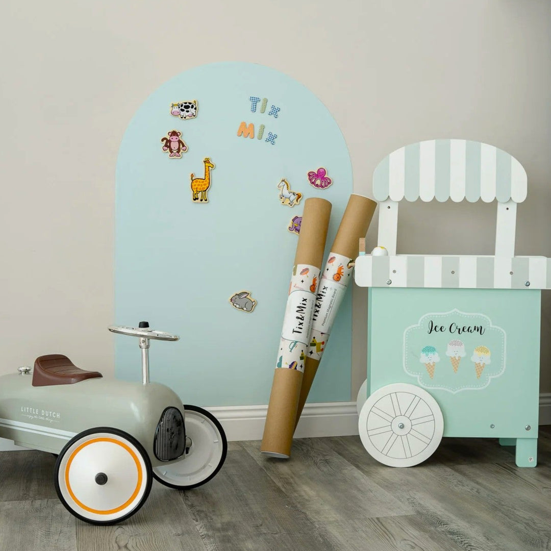 Tix & Mix - Magnetic Wall Decal - Blue Dream