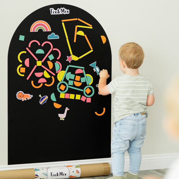 Tix & Mix - Magnetic Wall Decal - Black Mystery