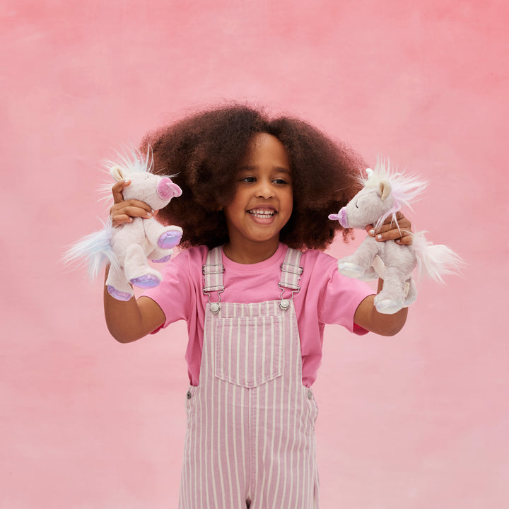 Olli Ella - Binky Baby Unicorn - Glitter - Lilac - Mabel & Fox