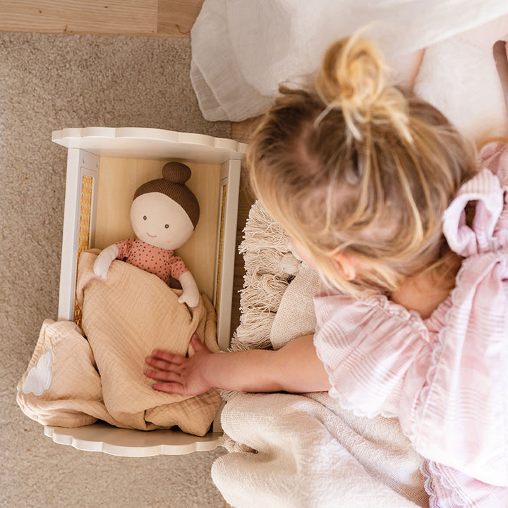 Jabadabado - Dolls Cradle - White