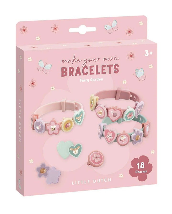 Little Dutch - Slide Charm Bracelets - Fairy Garden - Mabel & Fox