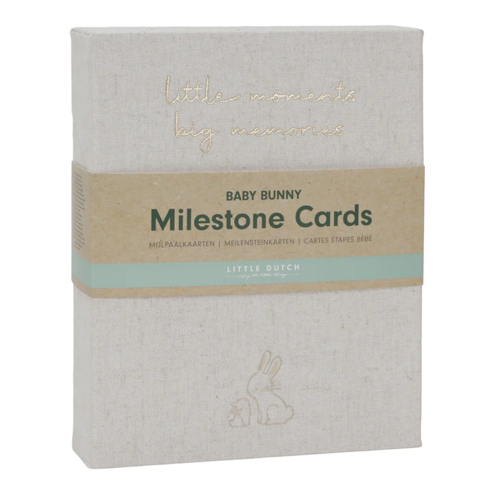 Little Dutch - Baby Milestone Cards - Baby Bunny - Mabel & Fox