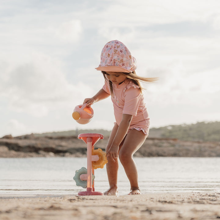 Little Dutch - Toy Sand Mill - Ocean Dreams Pink - Mabel & Fox