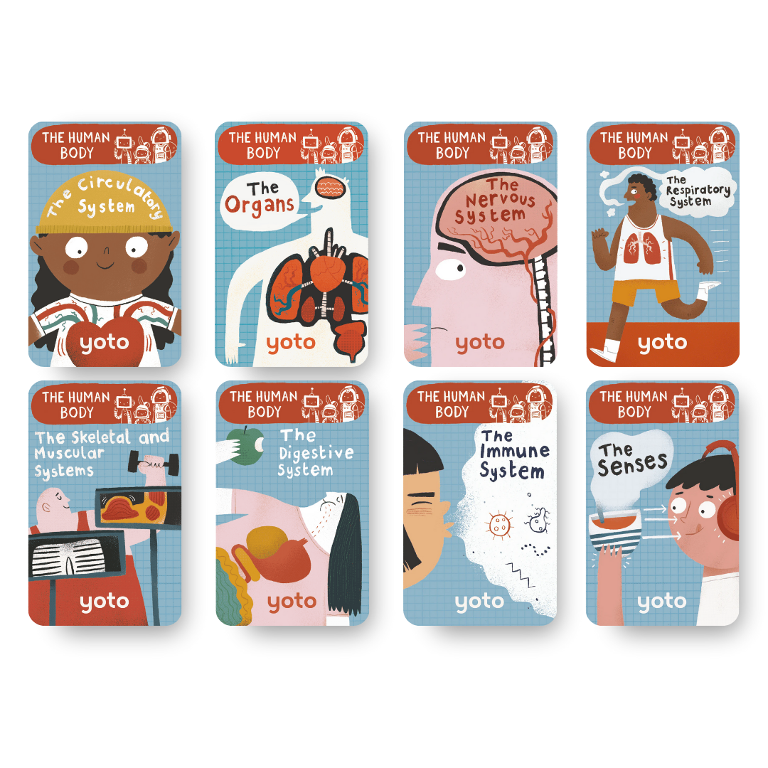 Yoto - Yoto Card - BrainBots: The Human Body - Mabel & Fox
