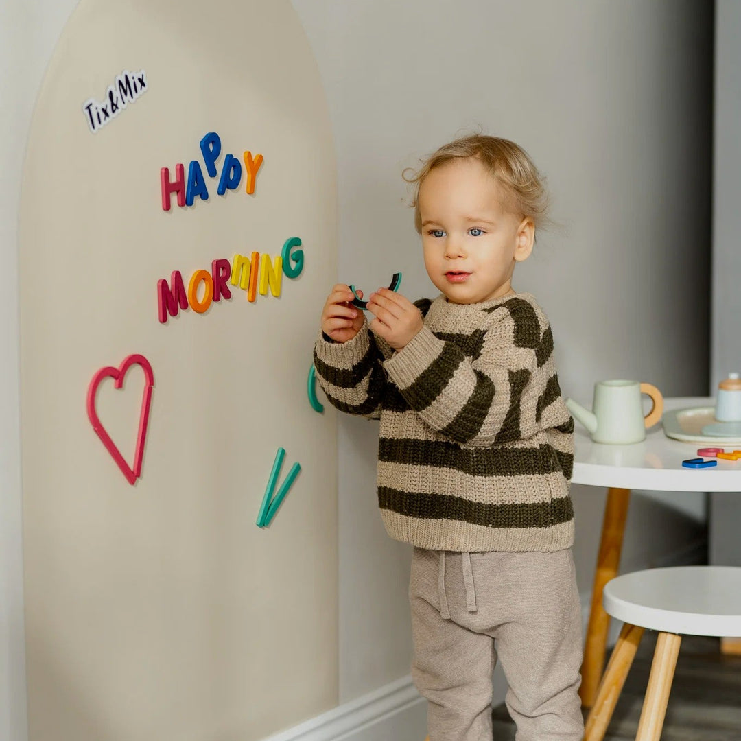 Tix & Mix - Magnetic Wall Decal - White Pudding