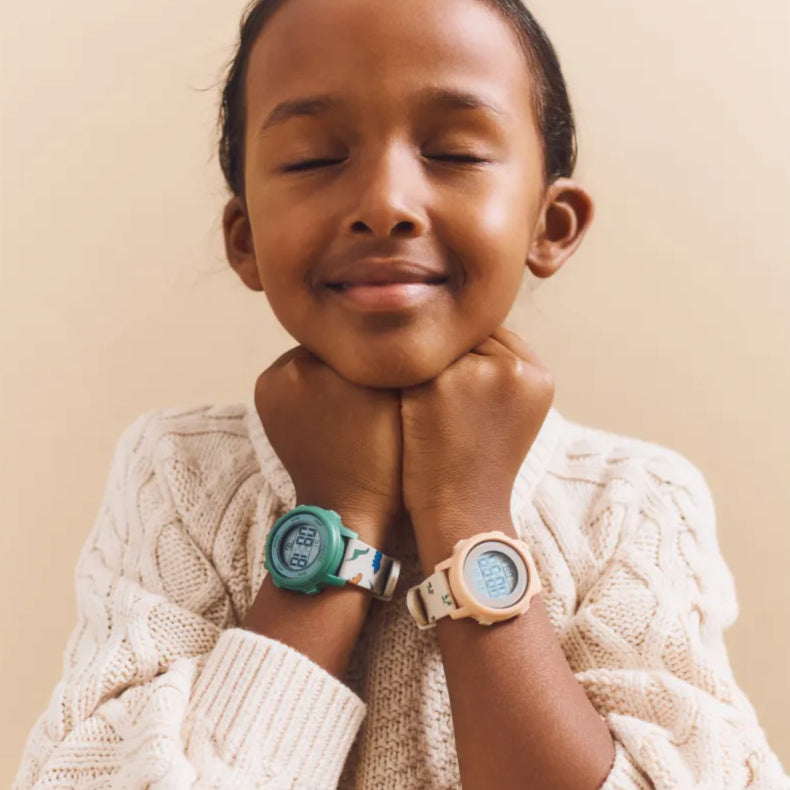 Liewood - Sussi Wrist Watch - Dinosaurs / Mist