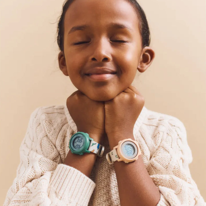 Liewood - Sussi Wrist Watch - Dinosaurs / Mist