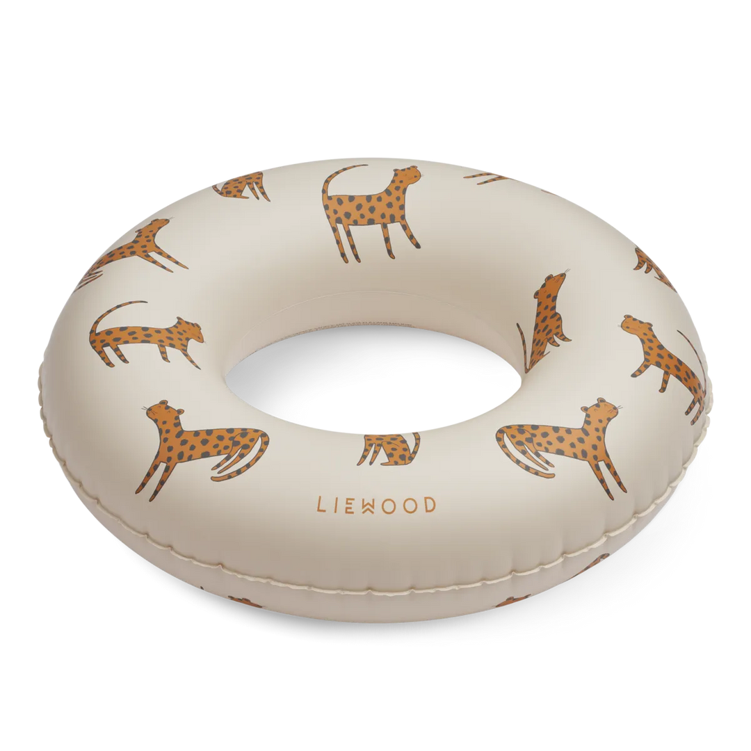 Liewood - Baloo Swim Ring - Leopard / Sandy - Mabel & Fox