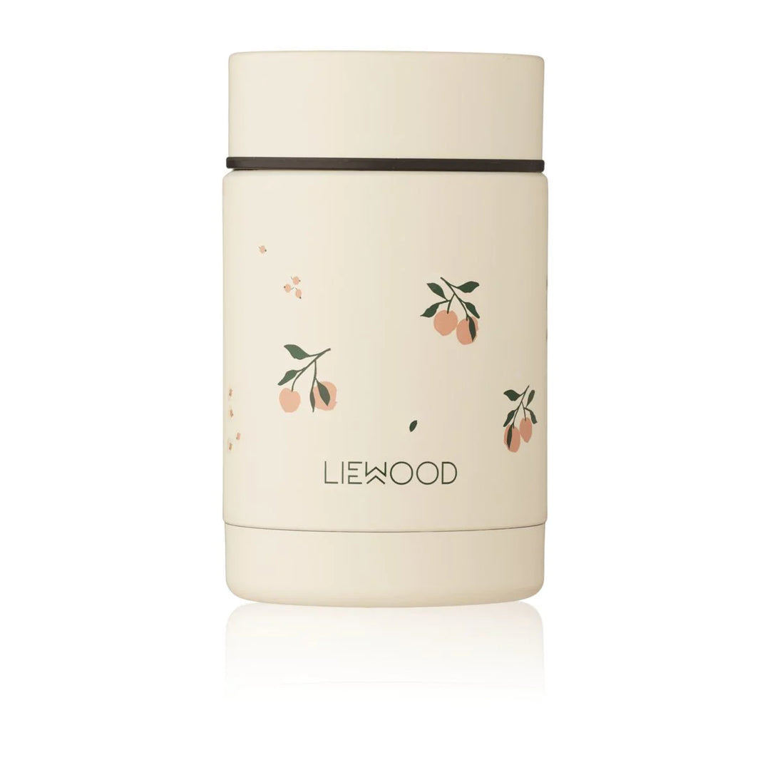 Liewood - Nadja Food Jar - Peach/Sea Shell Mix - Mabel & Fox