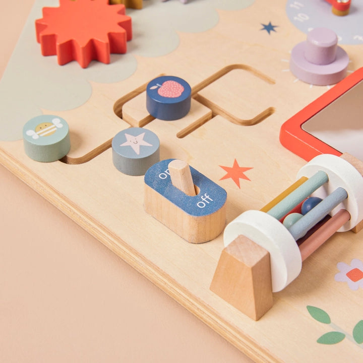 Just Bee Kids - Wooden Busy Board - Mabel & Fox