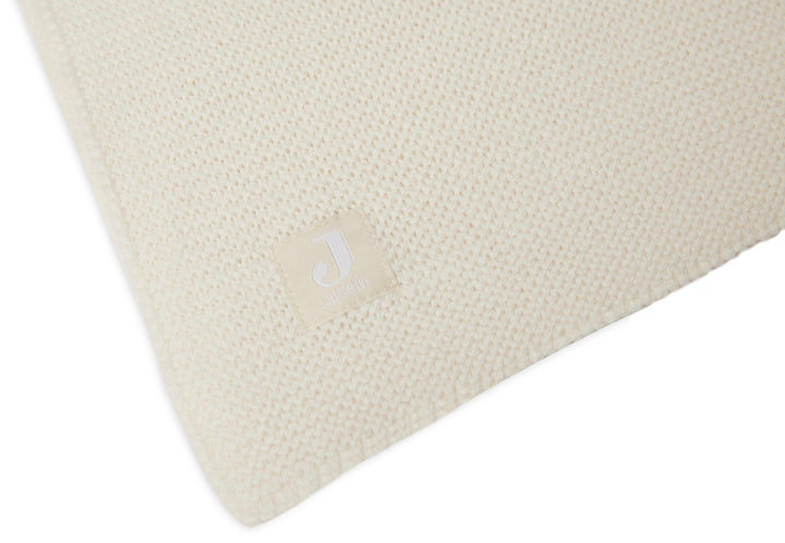 Jollein - Cradle Blanket - Basic Knit - Ivory - Mabel & Fox
