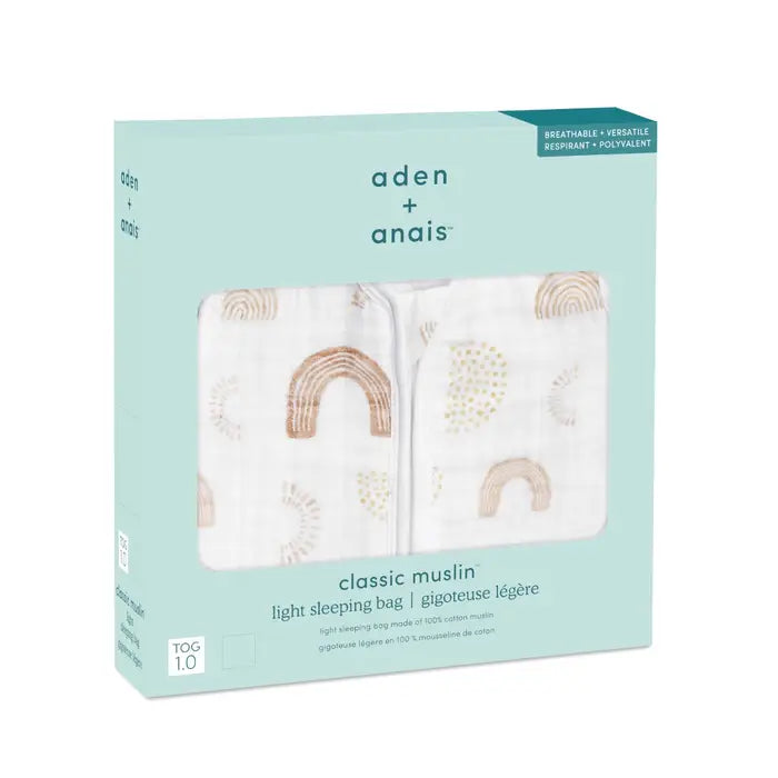 Aden + Anais - Light Sleeping Bag - Keep Rising - Mabel & Fox
