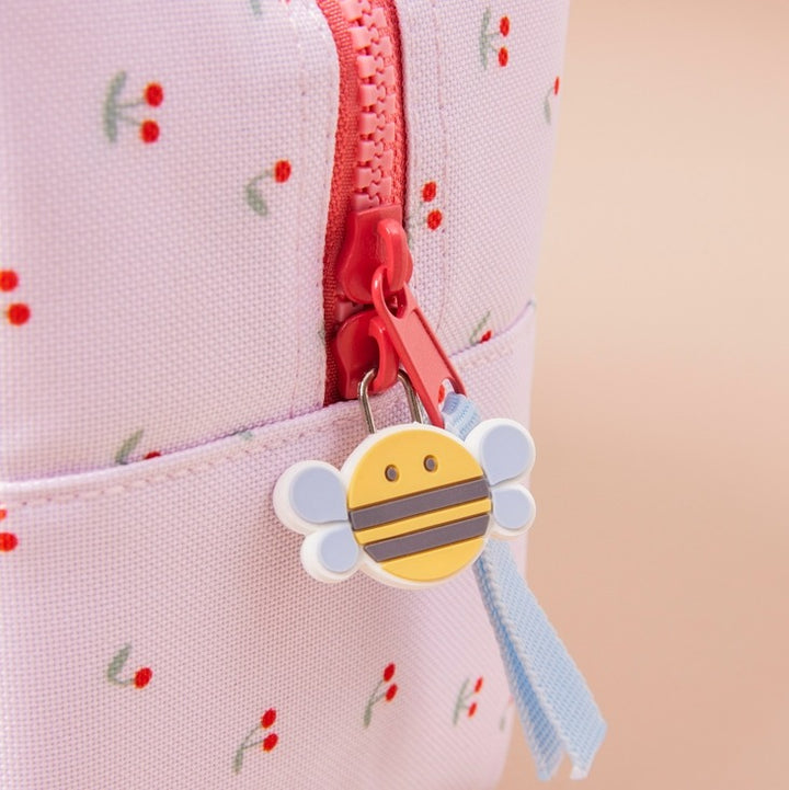 Just Bee Kids - Insulated Lunch Bag - Cherry Print - Mabel & Fox