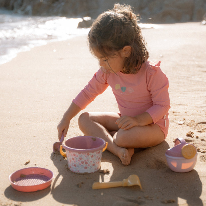 Little Dutch - Beach Set - Pink Flowers