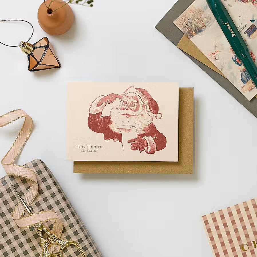 Katie Leamon - Christmas Card - Relove Santa's List Christmas Cards (6 Pack)