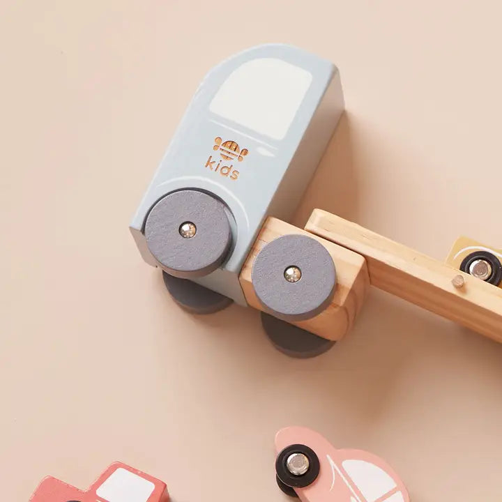 Just Bee Kids - Wooden Transporter Lorry - Mabel & Fox
