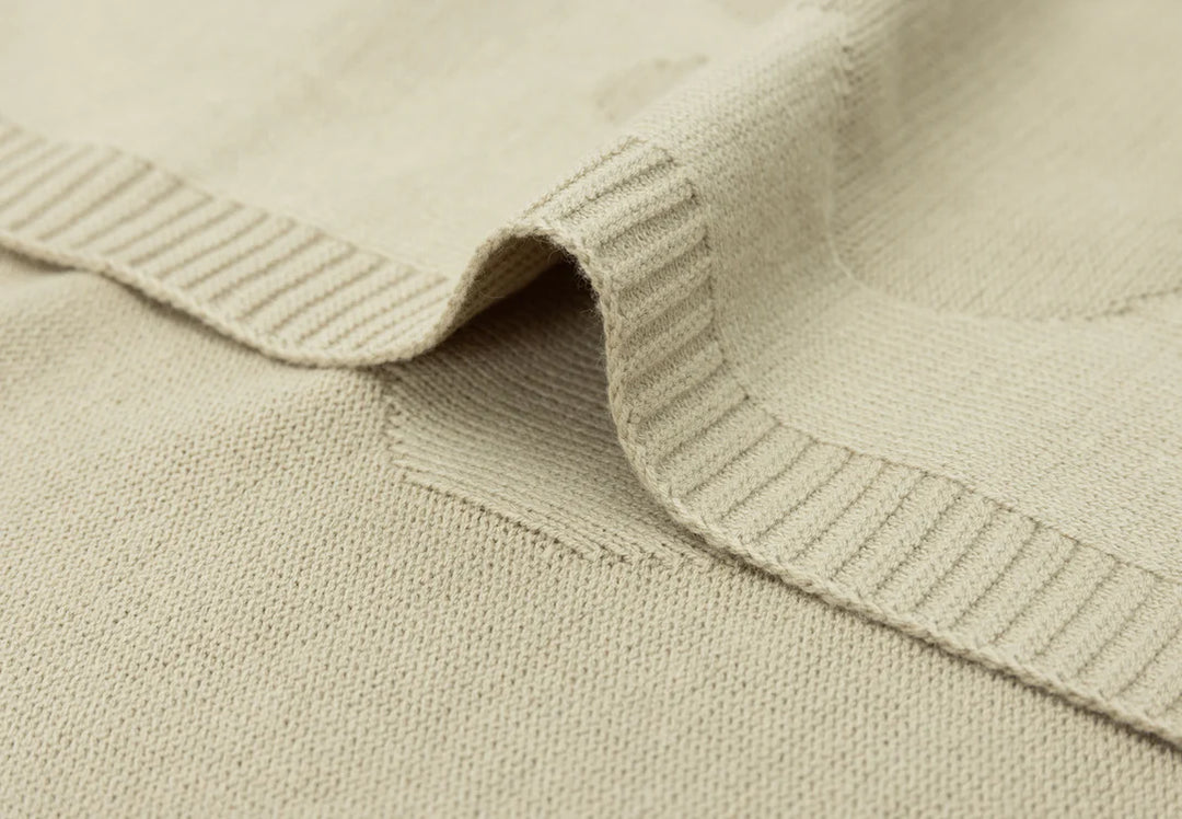 Jollein - Cot Blanket - Miffy - Olive Green (100 x 150 cm) - Mabel & Fox