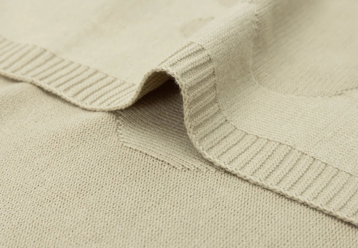 Jollein - Cot Blanket - Miffy - Olive Green (100 x 150 cm) - Mabel & Fox