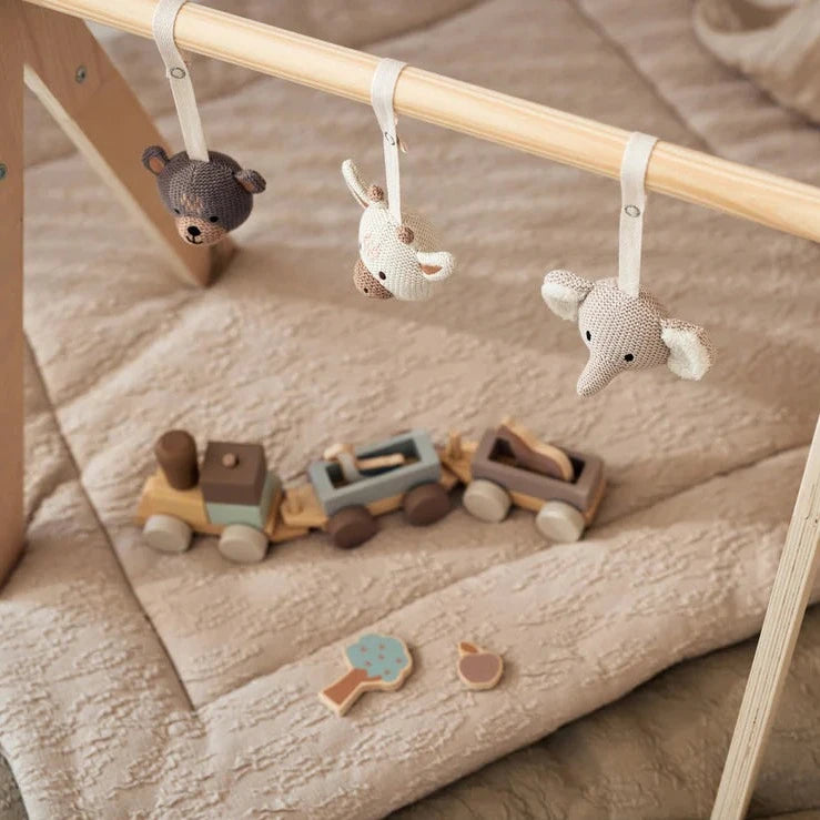 Jollein Babygym Toys Animals 3 pack Mabel Fox