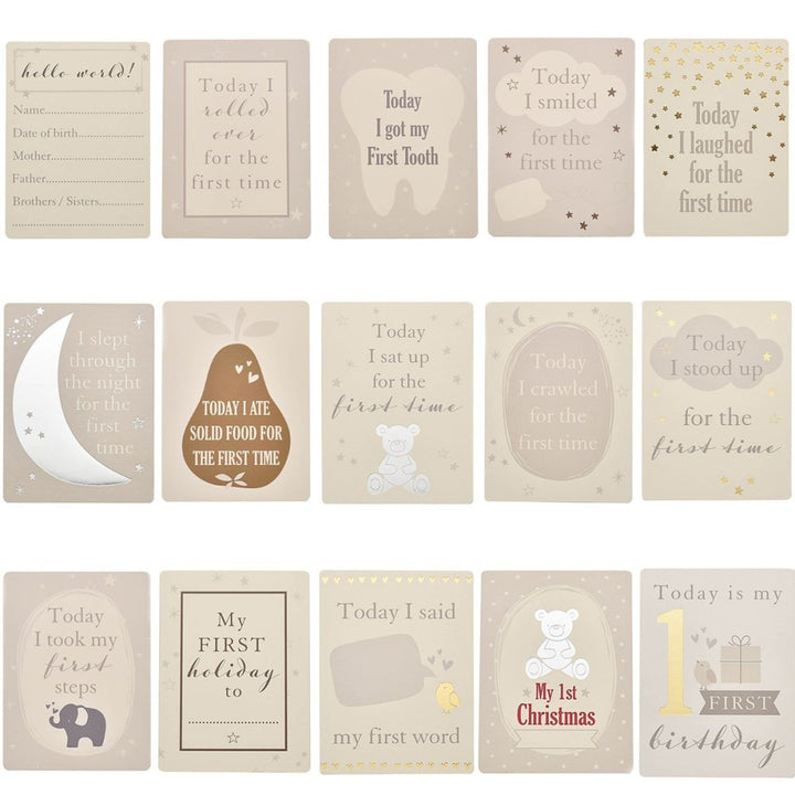 Mabel & Fox - Milestone Cards - Little Star