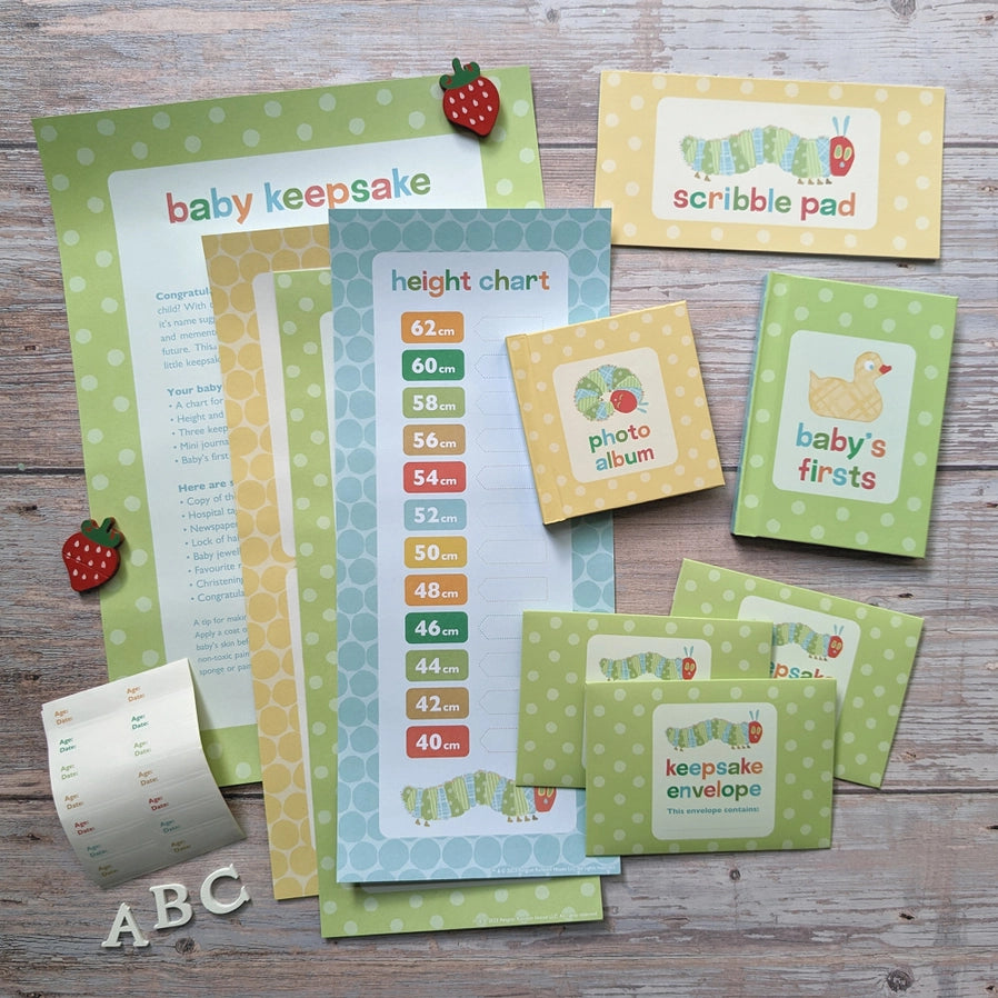 Baby Time Capsule - The Very Hungry Caterpillar - Mabel & Fox