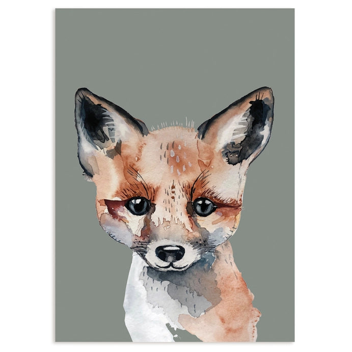 Nuukk - Postcard - Fox - Mabel & Fox