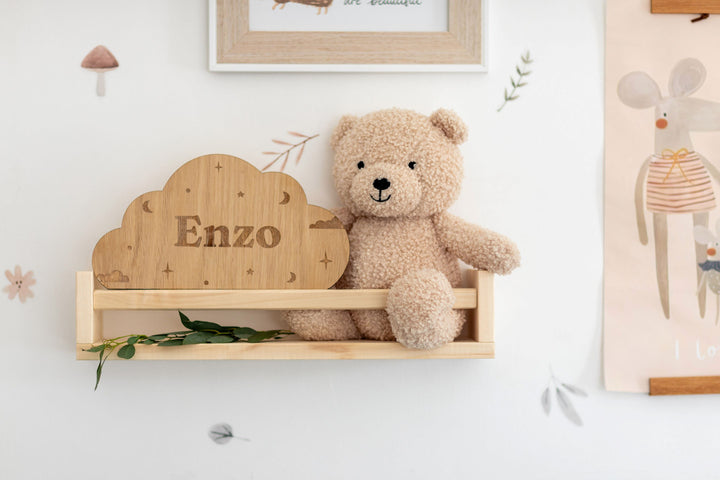 Mabel & Fox - Personalised Wooden Name Sign - Starry Night - Mabel & Fox