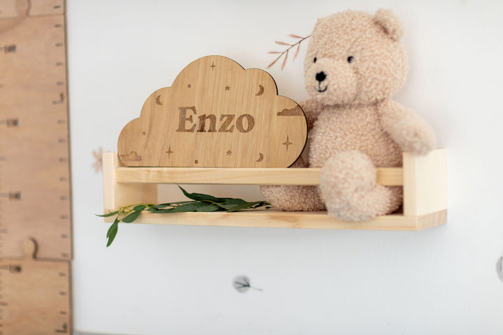 Mabel & Fox - Personalised Wooden Name Sign - Starry Night - Mabel & Fox