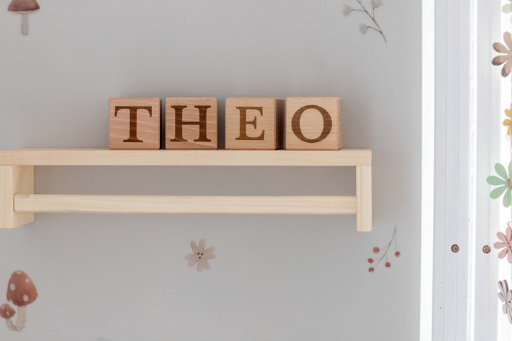 Mabel & Fox - Personalised Wooden Blocks - Mabel & Fox
