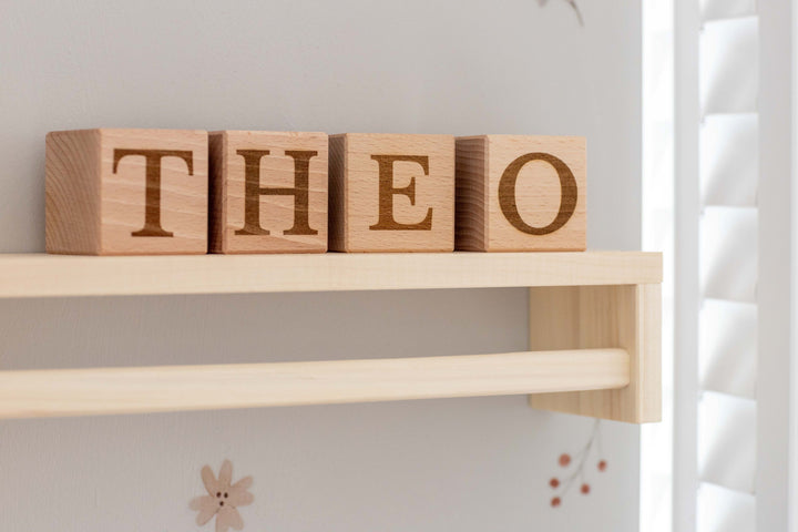 Mabel & Fox - Personalised Wooden Blocks - Mabel & Fox