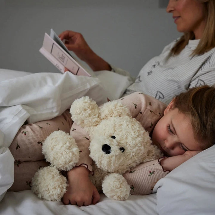 Warmies - Cream Curly Bear - Mabel & Fox