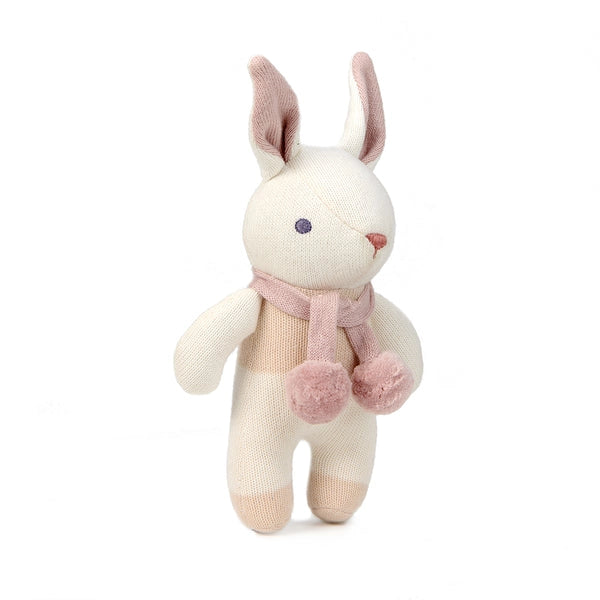 ThreadBear Designs - Bunny Rattle - Cream - Mabel & Fox
