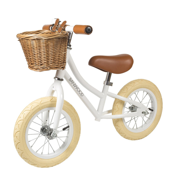 Banwood - Vintage Balance Bike - White - Mabel & Fox