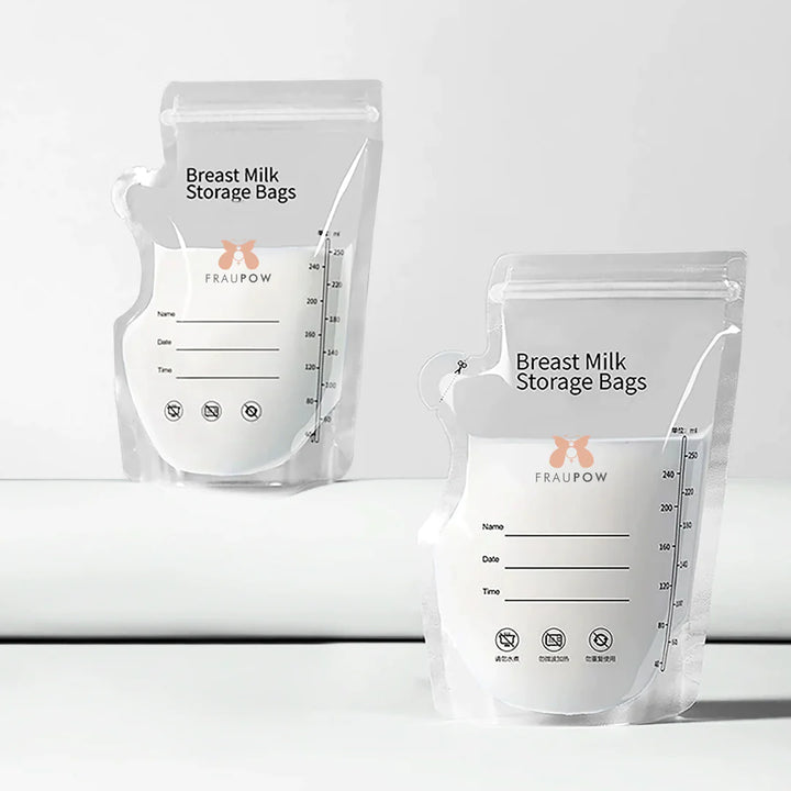 Fraupow - Breast Milk Storage Bags (30 Pack) - Mabel & Fox