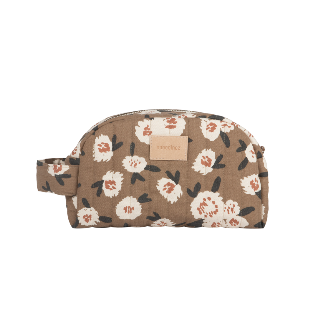 Nobodinoz-Hyde Park Vanity Case -  Camellia - Mabel & Fox