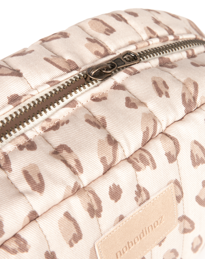 Nobodinoz - Hyde Park Vanity Case - Leonie Latte - Mabel & Fox