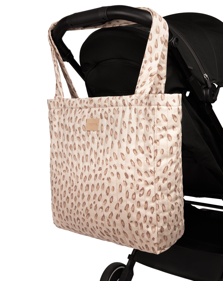 Nobodinoz - Hyde Park Tote Bag - Leonie Latte - Mabel & Fox