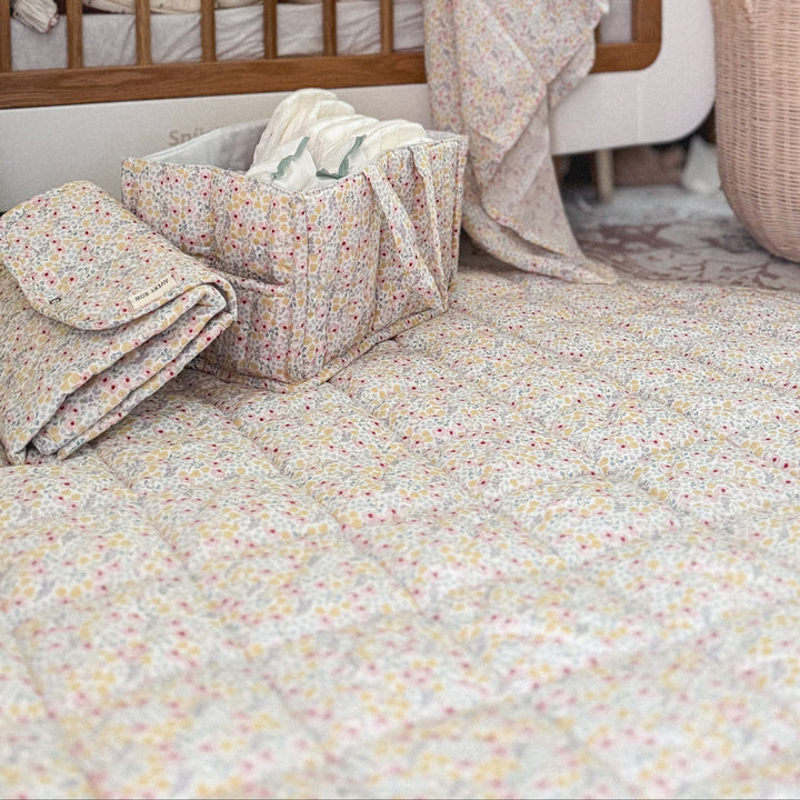 Avery Row - Stay & Play Mat - Wildflower Garden