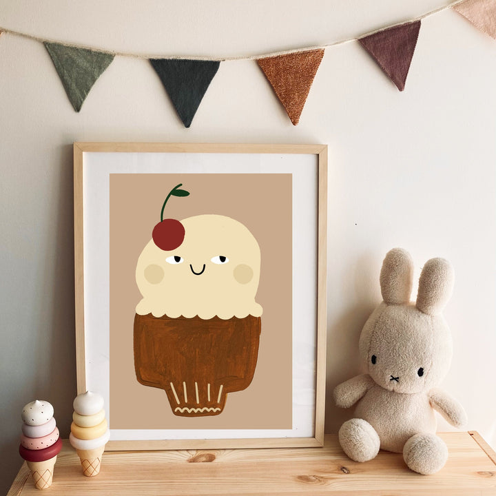 Yaya Studio - Art Print - Cutest Cone - Mabel & Fox