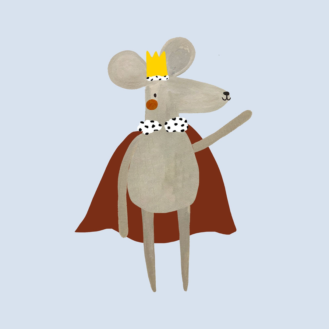 Yaya Studio - Art Print - King Mouse