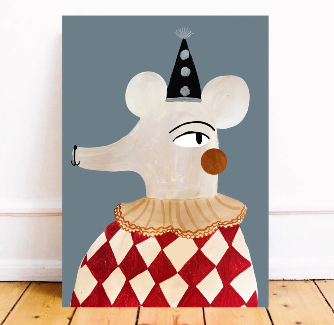 Yaya Studio - Art Print - Circus Mouse