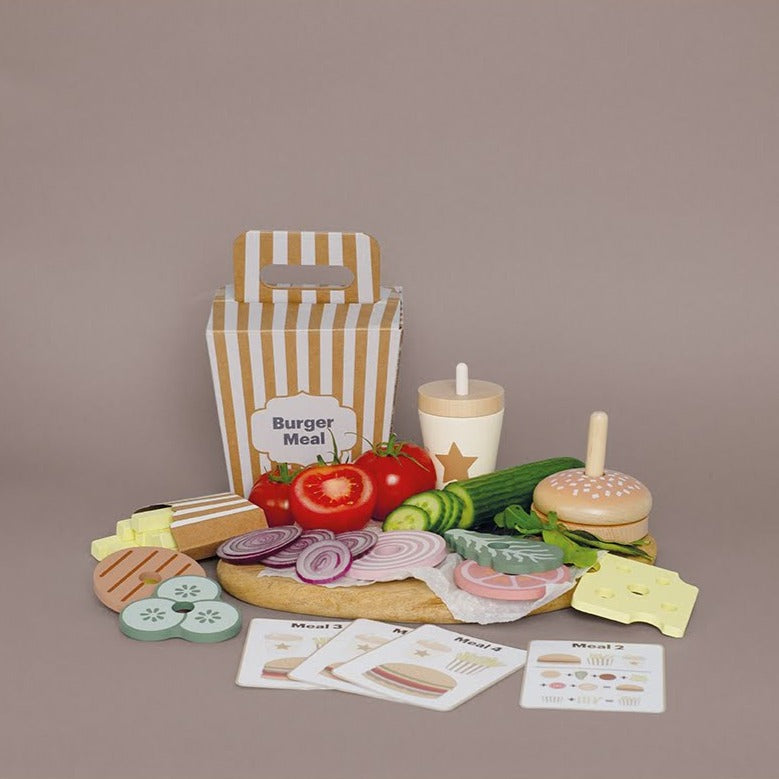 Jabadabado - Stacking Burger Set – Mabel & Fox