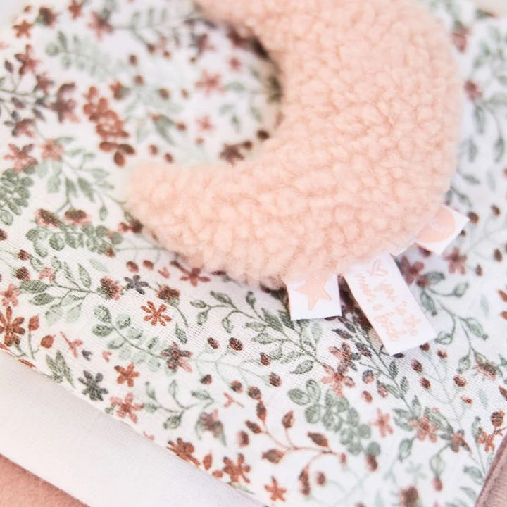 Jollein - Rattle Moon - Pale Pink - Mabel & Fox