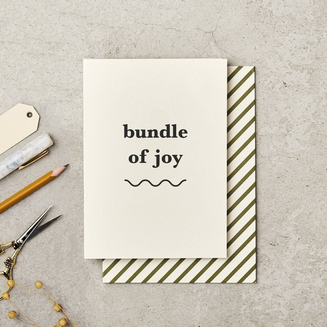 Katie Leamon - Greeting Card - Bundle of Joy - Mabel & Fox
