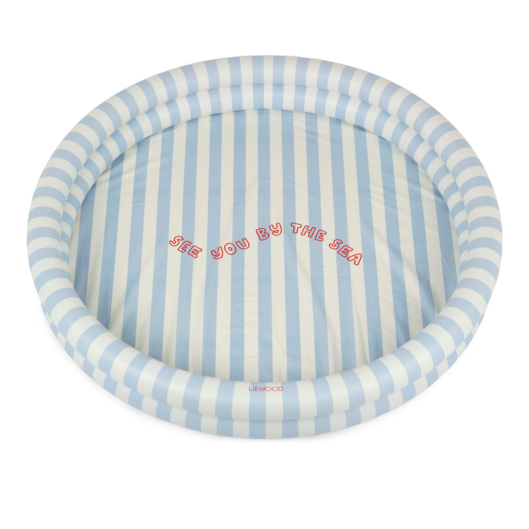 Liewood - Jean Printed Pool Large - See You By The Sea / Stripe Pure Sky
