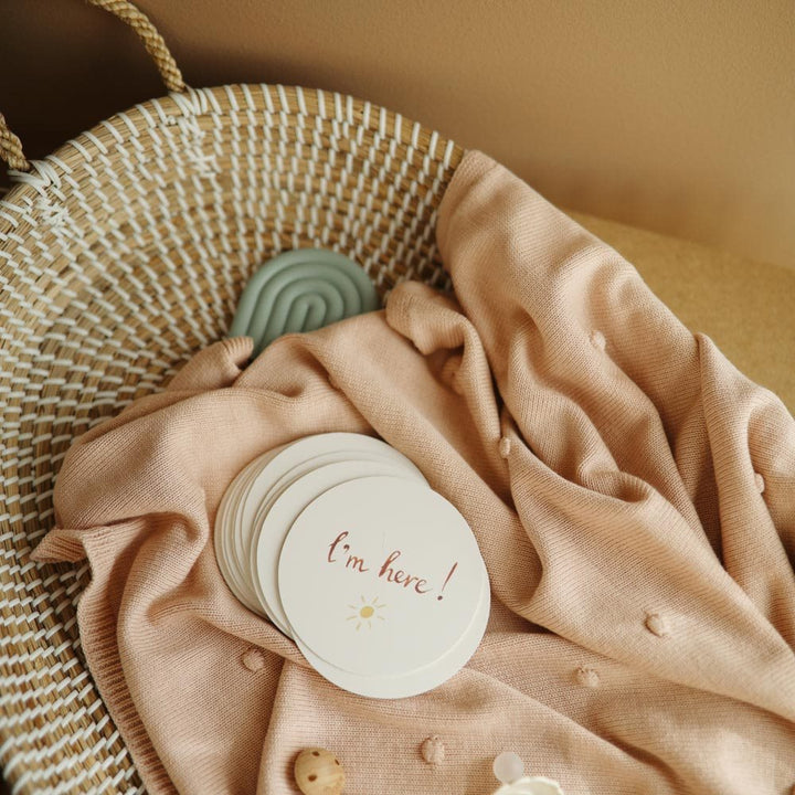 Mushie - Milestone Cards - Mabel & Fox