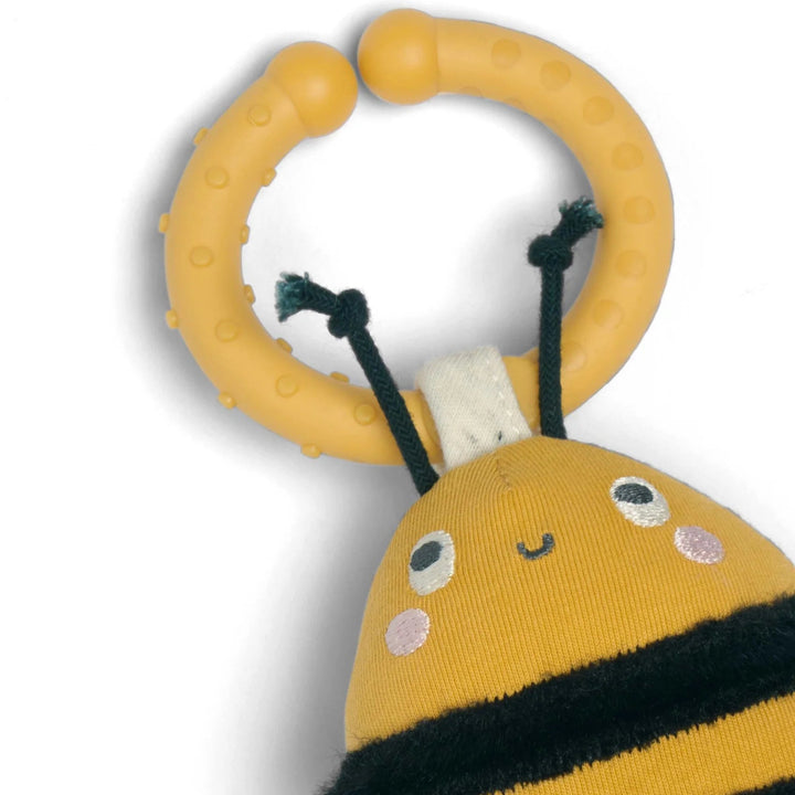 Mamas & Papas - Grateful Garden - Multi Linkie Bee Teething Toy - Mabel & Fox