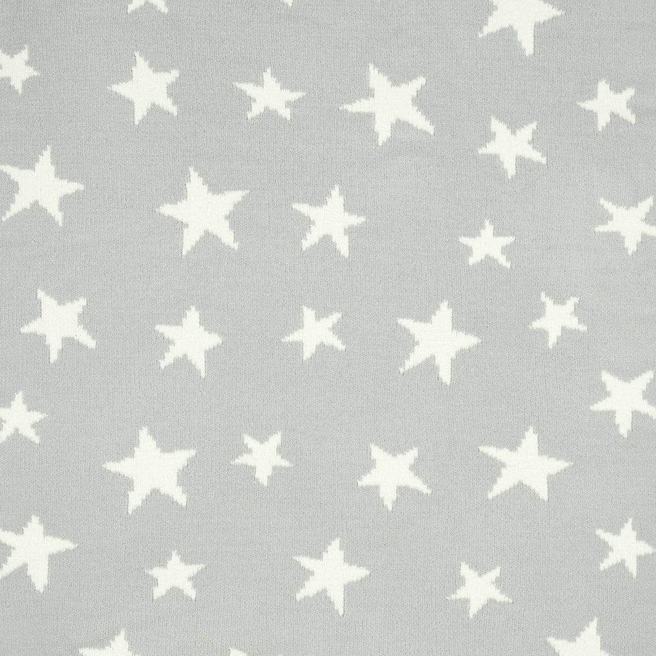 Mamas & Papas - Chenille Blanket - Grey Star - Mabel & Fox